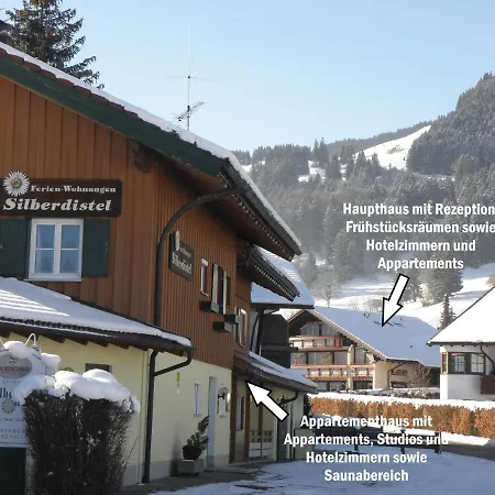 Silberdistel Garni 3* Bolsterlang